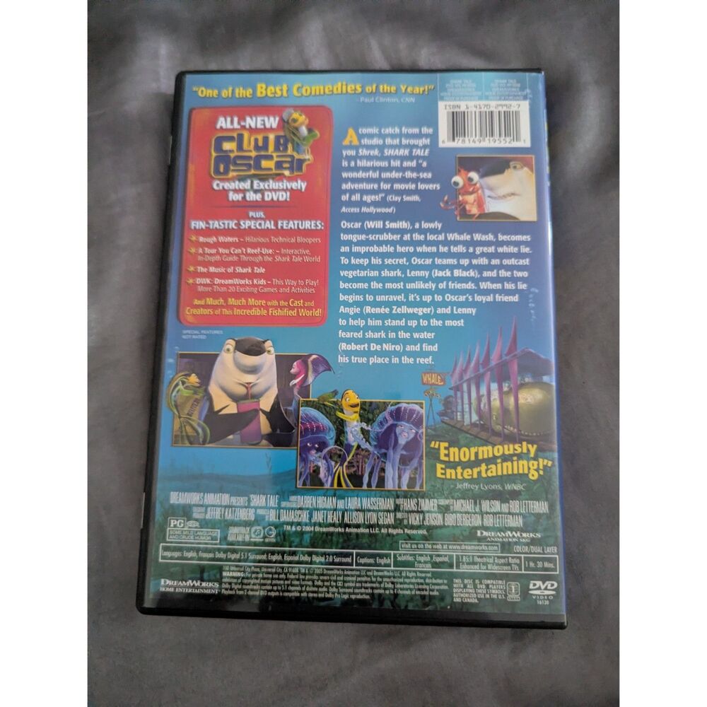Shark Tale DVD (2004) - Picture 2 of 5
